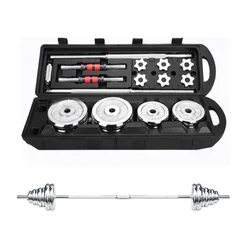 Gym Equipment Weight Lifting 30 kg Mancuernas  50kg Fitness 20kg 30kg Barbell Dumbbell Kits Adjustable Dumbbells Set