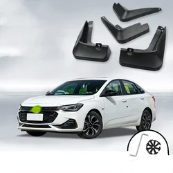 Car Mud Flaps Mudguard Board Protect Cover Proof Trims for chevrolet monza 2022 2023 2024 Accessories Style Kit 2019 2020 2021