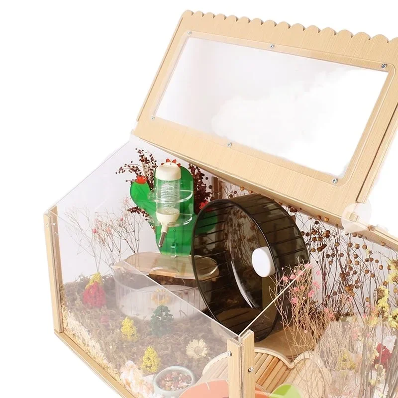 

Cage oversized feeding box