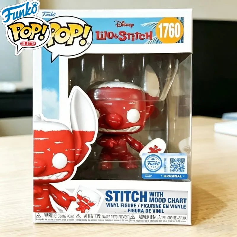 

Funko Pop! Lilo & Stitch Figures: Stitch with Mood Chart, Snorkeling Bedtime Action Figure for Gift Collectible Ornaments