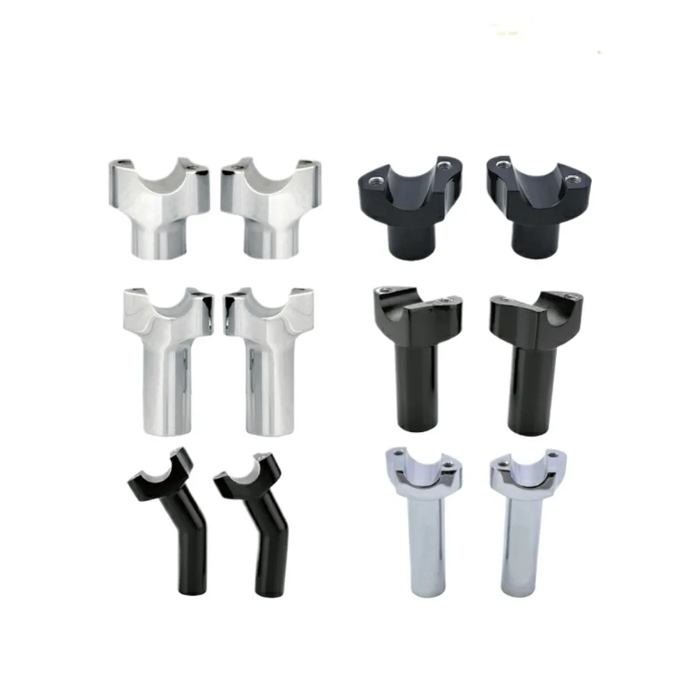 

Motorcycle 1 inch handlebar heightened handle vertical forging aluminum handle vertical base