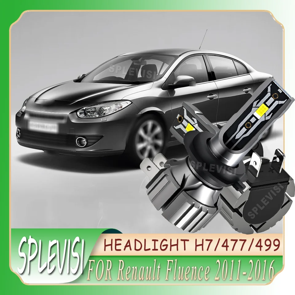 

Safety Lighting Stable Lighting Vibration-Proof Plug and Play H7 Headlight For Renault Fluence 2011 2012 2013 2014 2015 2016
