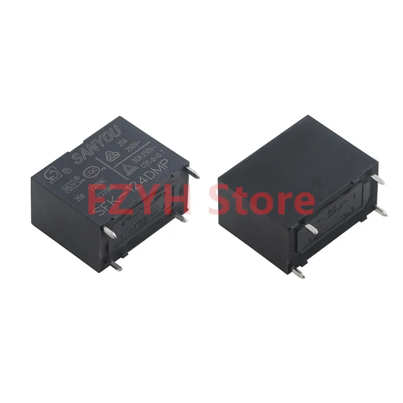 1Pcs New Original SANYOU Relay SFK-112DM SFK-124DM DMF Air Conditioner Relay Power Relay 20A 250VAC SFK 112DM 12VDC 24VDC