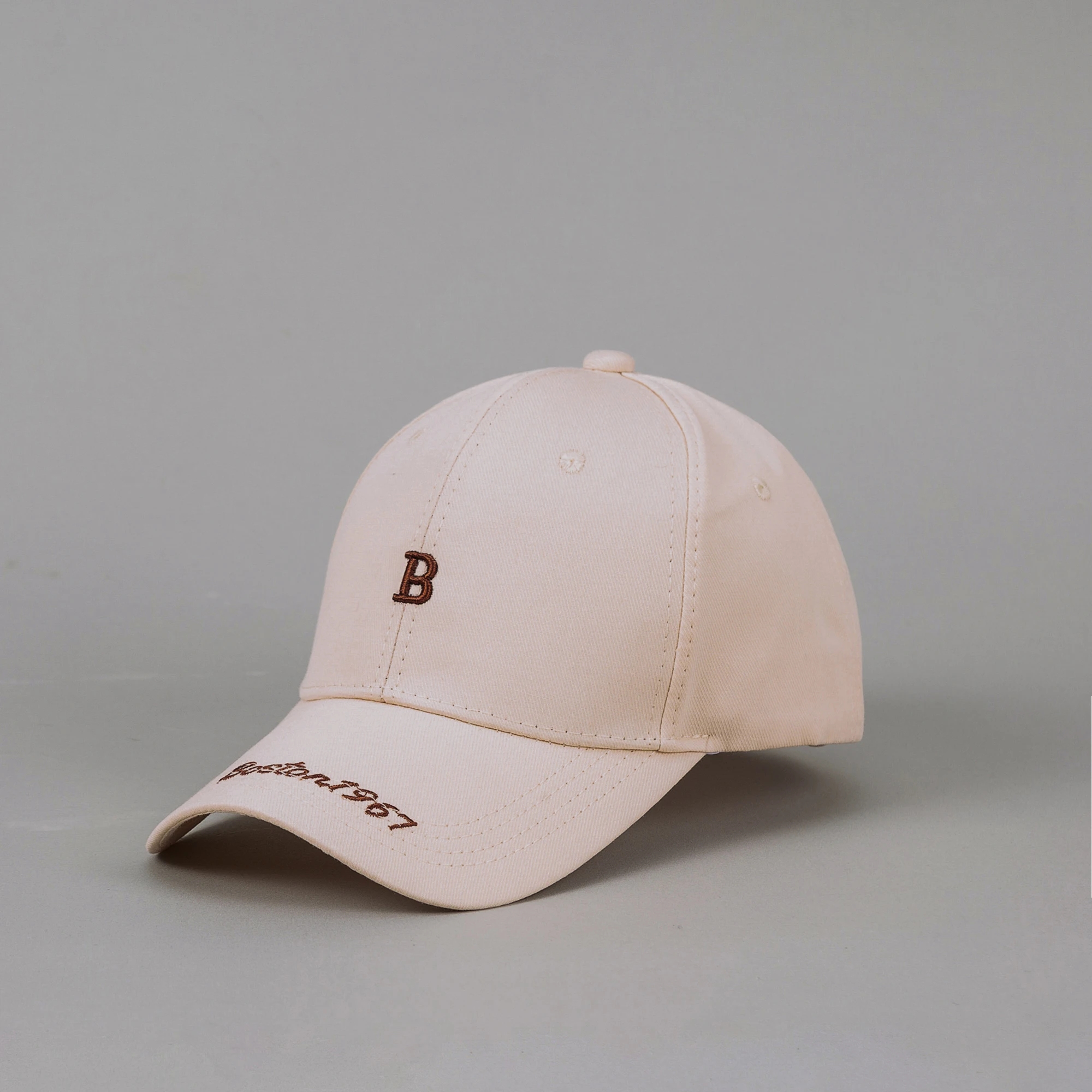 Boston 1967 Envelope-style B-shaped Embroidered Baseball Cap - Casual Sun Hat - Multiple Colors - Suitable for Men and Women