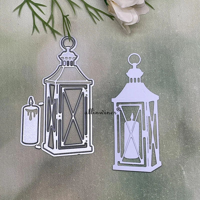 

Новые металлические Вырубные штампы в виде свечей и фонарей для рукоделия, скрапбукинга, альбомной бумаги, вырубки для тиснения