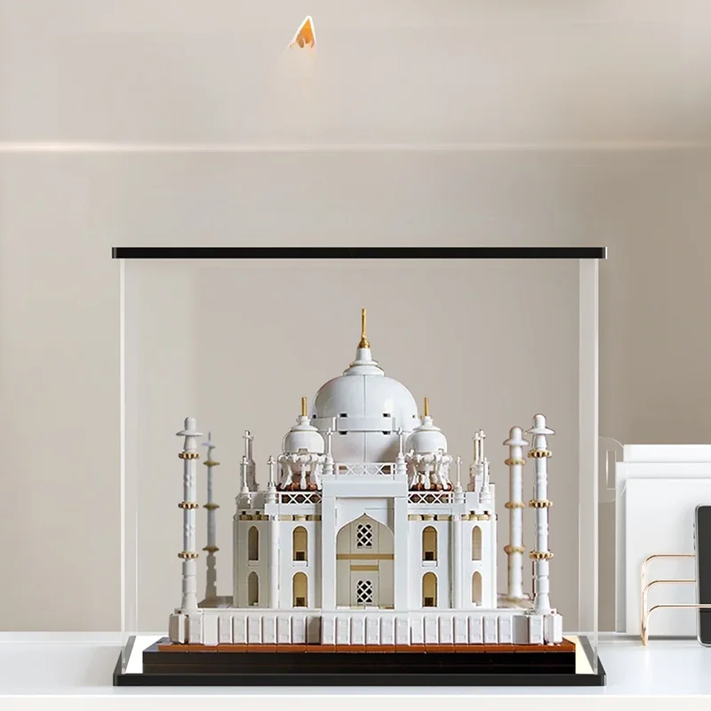 

Acrylic Transparent Dust Cover for Taj Mahal Model Building Series Block Display Case Anti Dust Protector Clear Cover