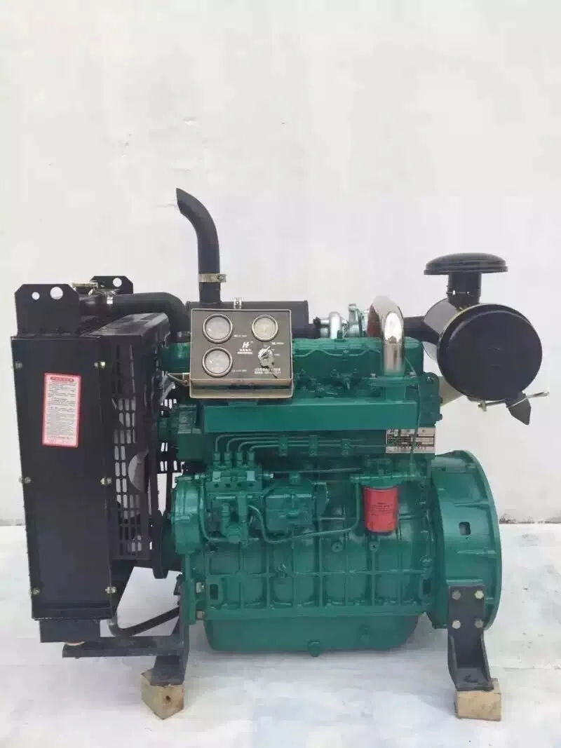 High quality Ricardo 56Kw 76Hp 4 cylinder R4105ZD water cooled diesel engine for 50kw diesel generator set