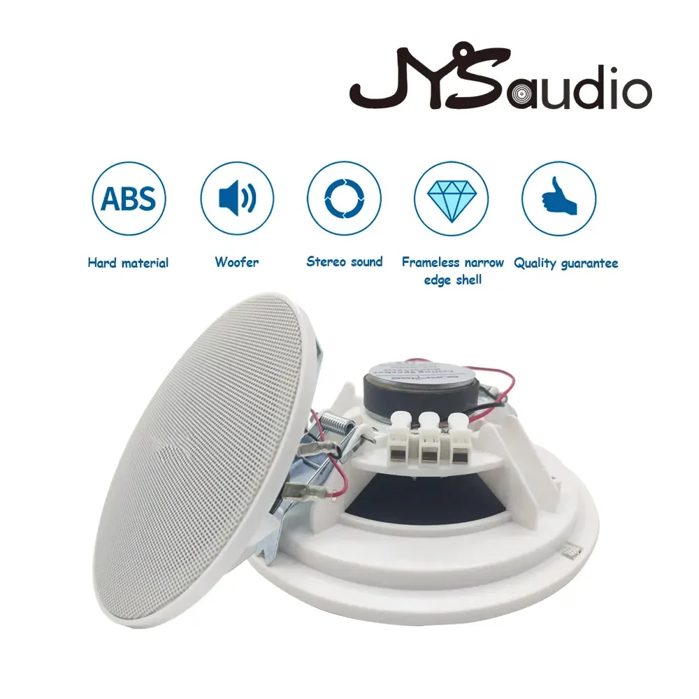 Casa inteligente sistema de música de fundo alto-falante de teto amplificador de parede mini amplificador de tela bluetooth-compatível controle remoto