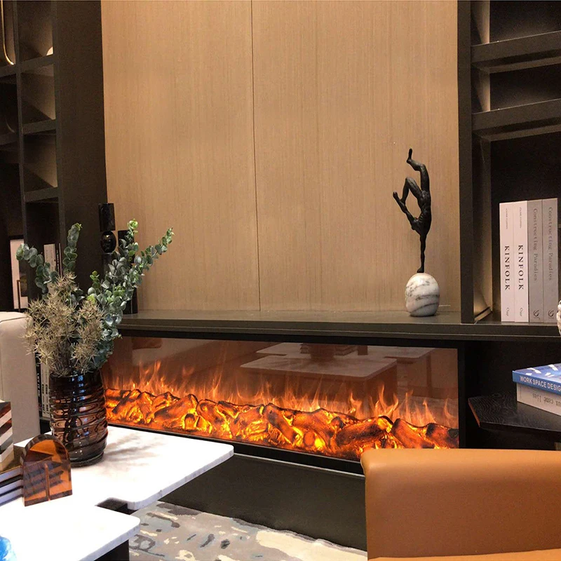 

Королевские роскошные вставки, декоративный камин, дом с дистанционным управлением, цветные стеклянные светодиодные вставки, внутренний камин с настоящим пламенем, подставка для телевизора