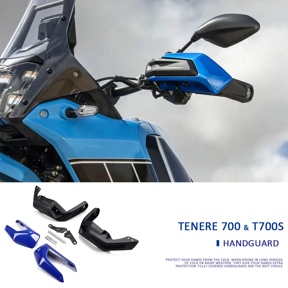 For YAMAHA TENERE 700 Handguard Shield Tenere700 Tenere T700S 2025 2026 Motorcycle Accessories Hand Guard Protector Windshield