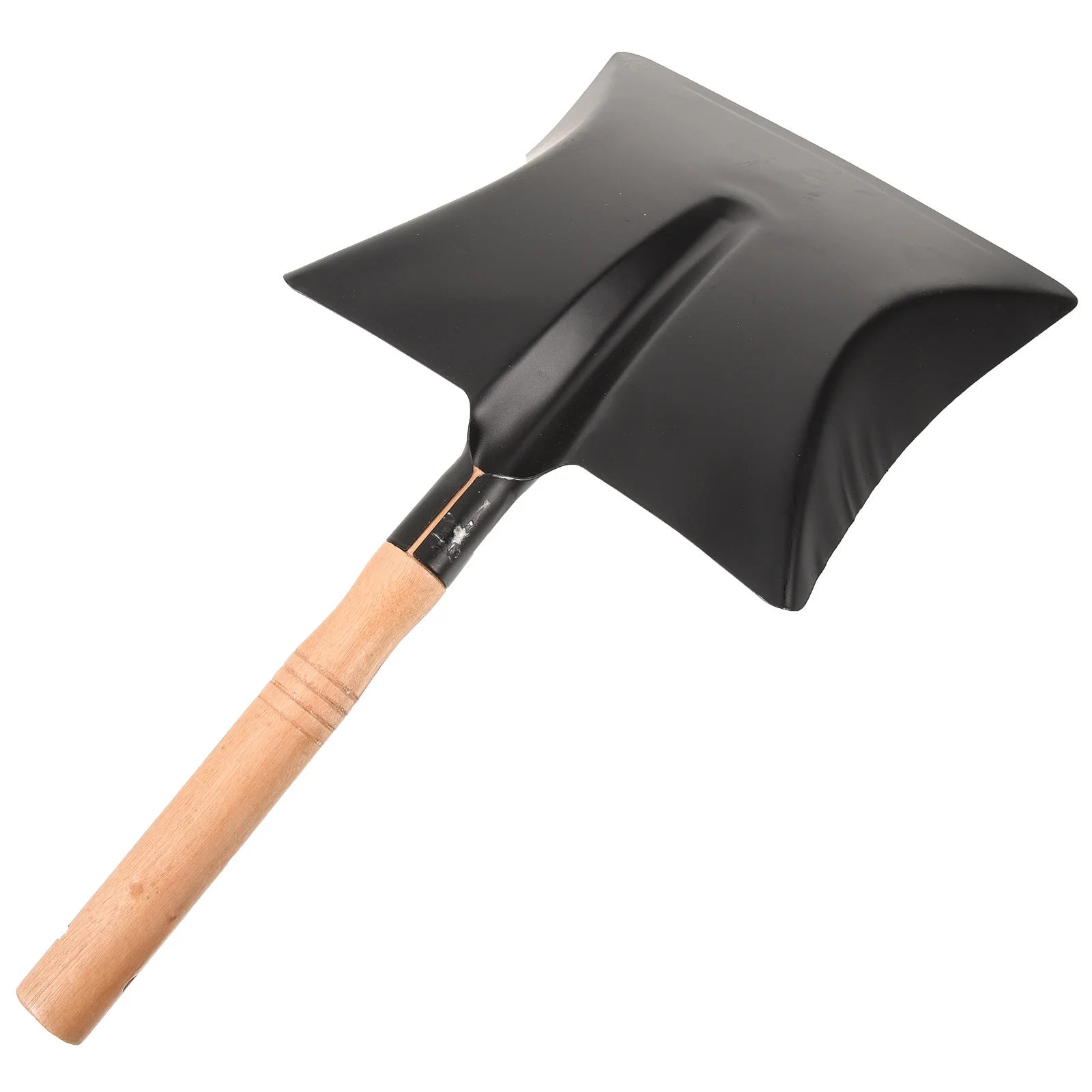 

Lightweight Iron Wood Small Portable Garden Soil Household Flat Tool For Planting Outdoor Family Wood Handle Soil Loosing Scoop