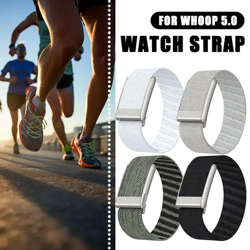 Imagen 2 del producto Whoop 5.0 pulseras de montre boucle bandes souples compatibles con WHOOP ONE pulsera Fitness Tracker Whoop Life ECG sangles