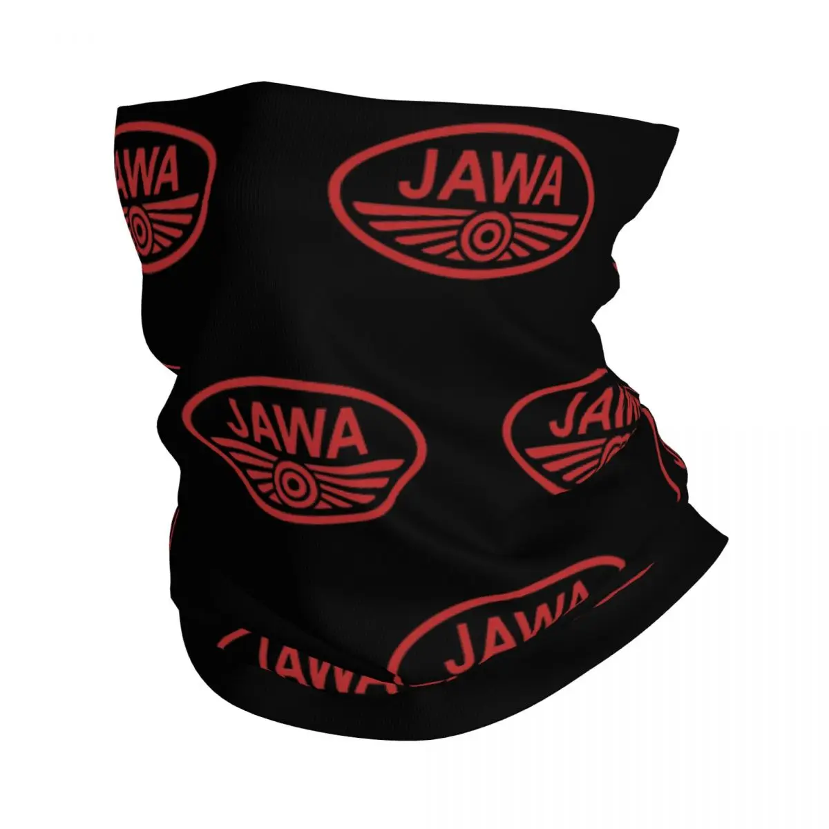 JAWA Motorcycle Racing Bandana Neck Gaiter Printed Balaclavas Face Mask Scarf Headwear Fishing for Men Women Adult Windproof