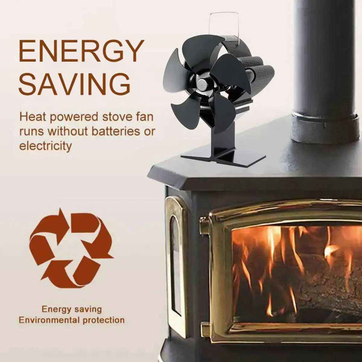 for-home-stove-fan-5-blade-fireplace-fan-effecient-heat-powered-log-wood-burner-ecofan-quiet-fan-black-home-heat-distribution