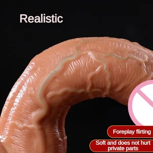 ألعاب الجنس Big Dick للنساء ، صلابة الراحة دسار ، قضيب الكبار ، قضبان اصطناعية TPE ، دسار واقعي ، 18 أعلى 12 صارمة وسميكة القضيب المبيعات - No10