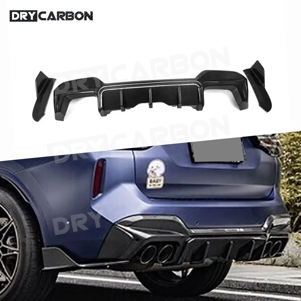 

Задний бампер из сухого углеродного волокна, диффузор, спойлер, боковые заслонки, разветвители, FRP, комплекты кузова автомобиля, аксессуары для BMW X3M F97 2022+