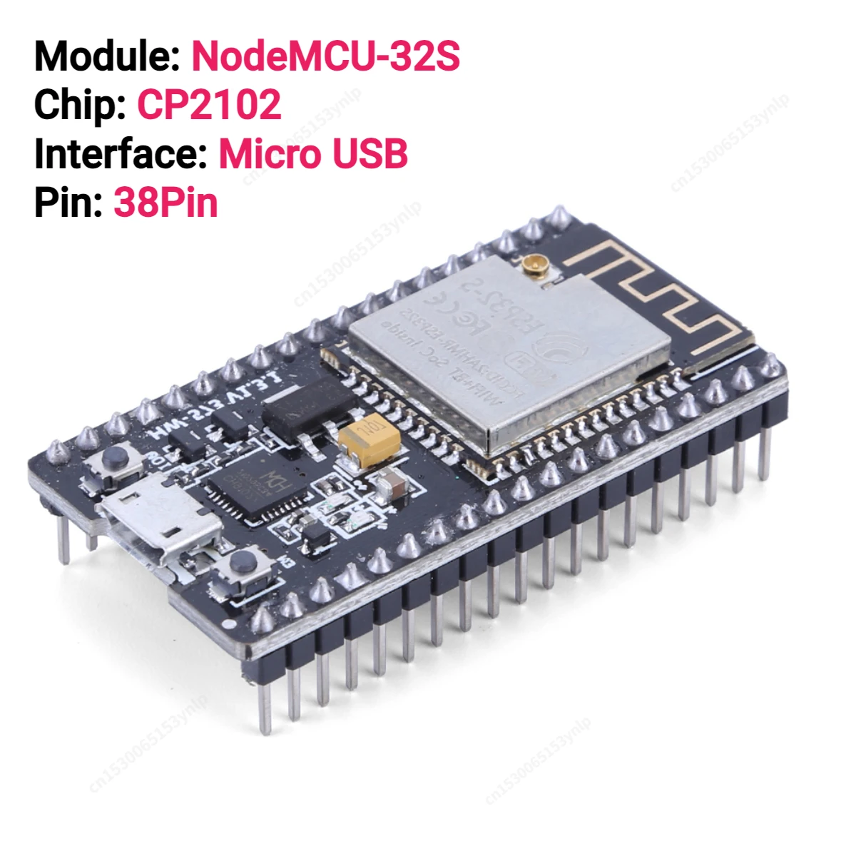 COOLMOON ESP32-Entwicklungsplatine TYPE-C CH340C WiFi + Bluetooth Ultra-Low Power Dual Core ESP32-DevKitC-32 ESP32-Erweiterungsplatine 3