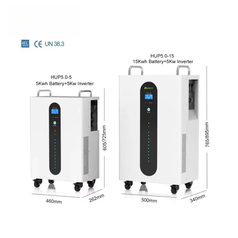 แบตเตอรี่สำรองไฟฟ้าแบบพกพา UPS สำหรับใช้ในครัวเรือน 5 กิโลวัตต์ชั่วโมง 15 กิโลวัตต์ชั่วโมง ระบบแบตเตอรี่ลิเธียม LiFePO4 สำหรับเก็บพลังงานแสงอาทิตย์ 5 กิโลวัตต์ ใช้ได้กับระบบไฟฟ้าแบบออฟกริด