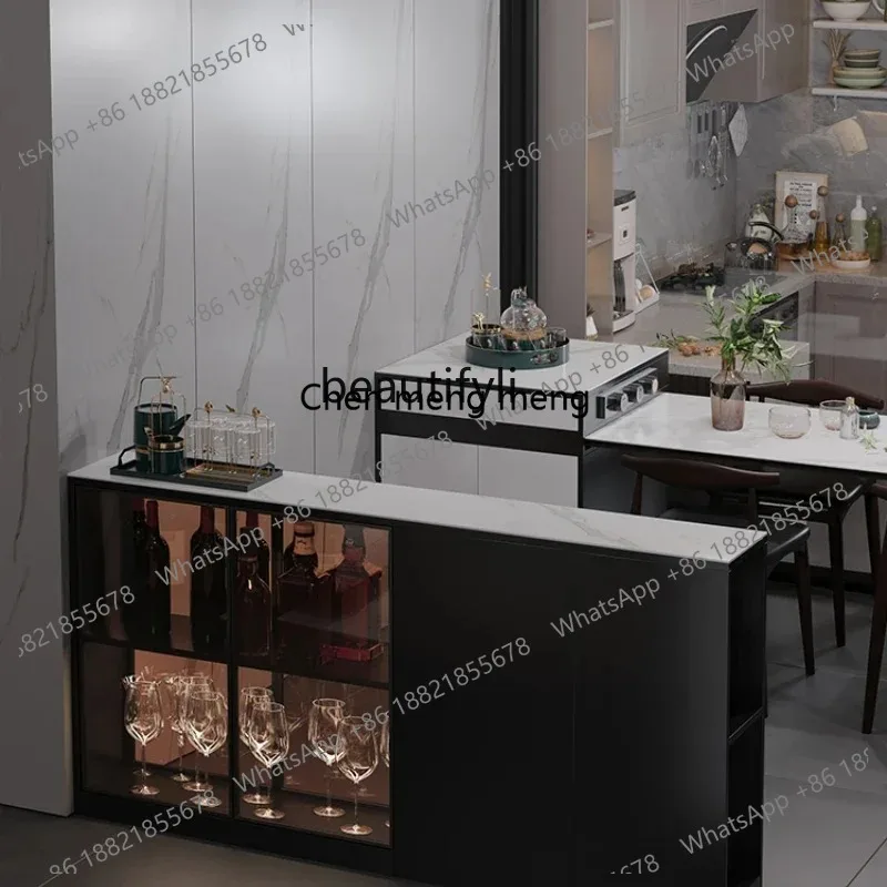 

LHY26 ss Cxh25 Ультратонкий 20-сантиметровый новый шкаф-тумба из массива дерева с каменной столешницей для дивана