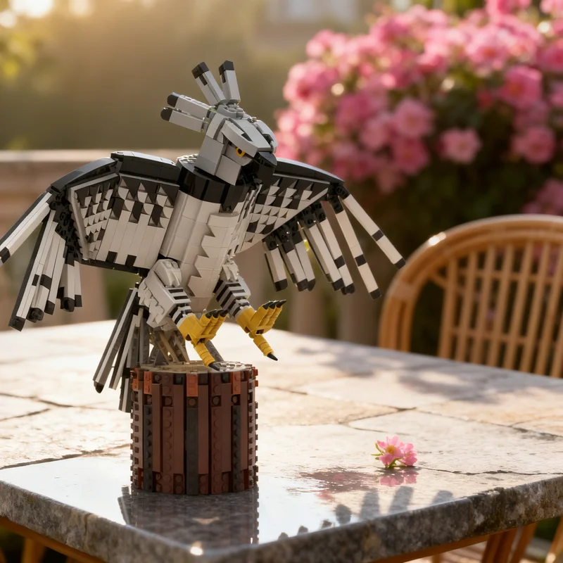 

1268 шт. MOC Harpy Eagle Creator модель строительные блоки архитектурная игрушка сборка креативные рождественские подарки идея образовательный кирпич