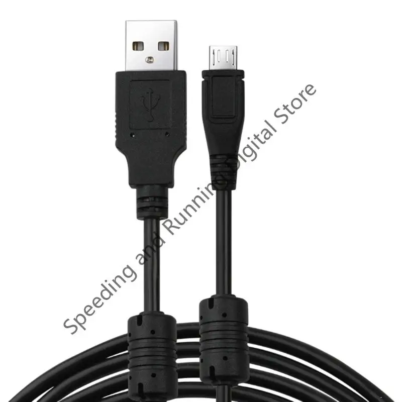 5Pin Micro USB Cable USB2.0 Type A Male to Micro 5P Male Cord with Anti-interference Ring Data Cable For Camera