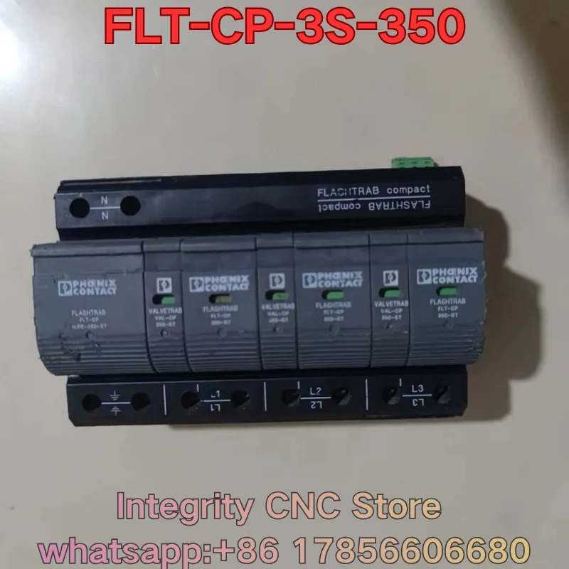 Used FLT-CP-3S-350 2859712 Modular Surge Protector; Functionality tested and working properly