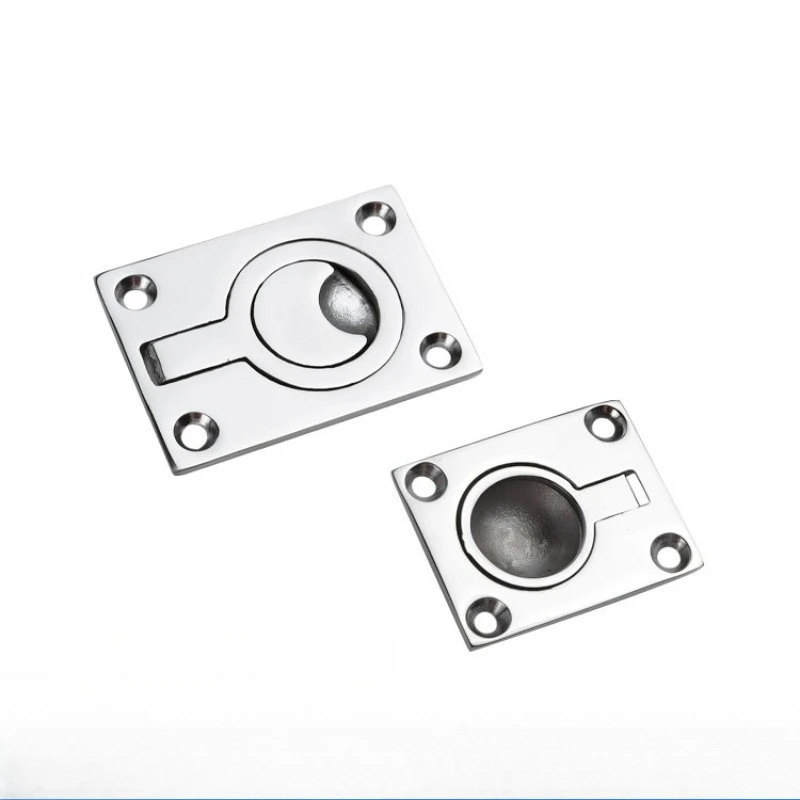 Marine floor buckle 48 * 38 62 * 44 Deck pull buckle 316 stainless steel square floor buckle, floor buckle