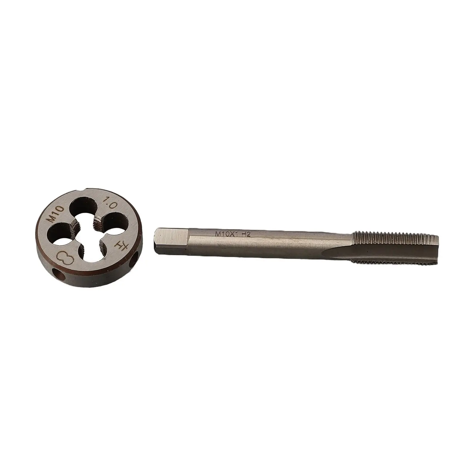 Gewindebohrer und Gewindeschneider 1 * M10 X 1,0mm Gewindeschneider 1 * M10 X 1,0mm Gewindebohrer 1,0mm HSS Langlebig Hochwertig 1,0mm Gewindebohrer – Detail 15