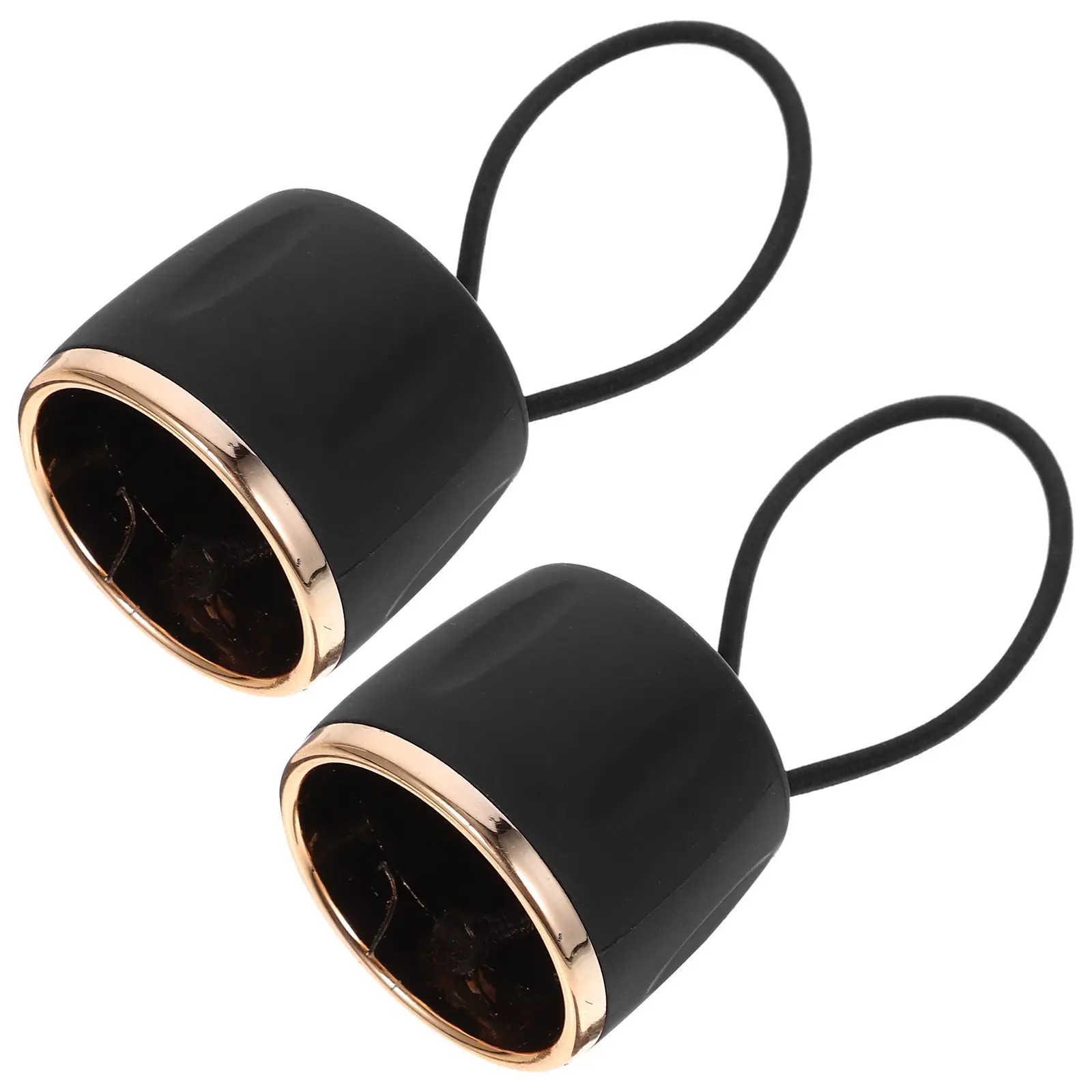 

2 Pcs Umbrella H Accessories Plastic UV H Replaceable for 15 16 Silver Brown Half Penetrated Outdoor Base