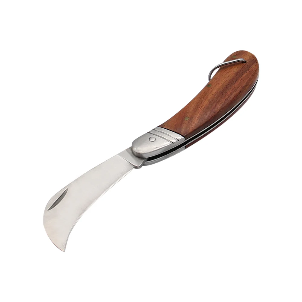 Cortador de injerto plegable, herramientas de cuchillo de poda de jardinería, injerto de bonsái, corte manual, cuchillo de árbol de plántulas de