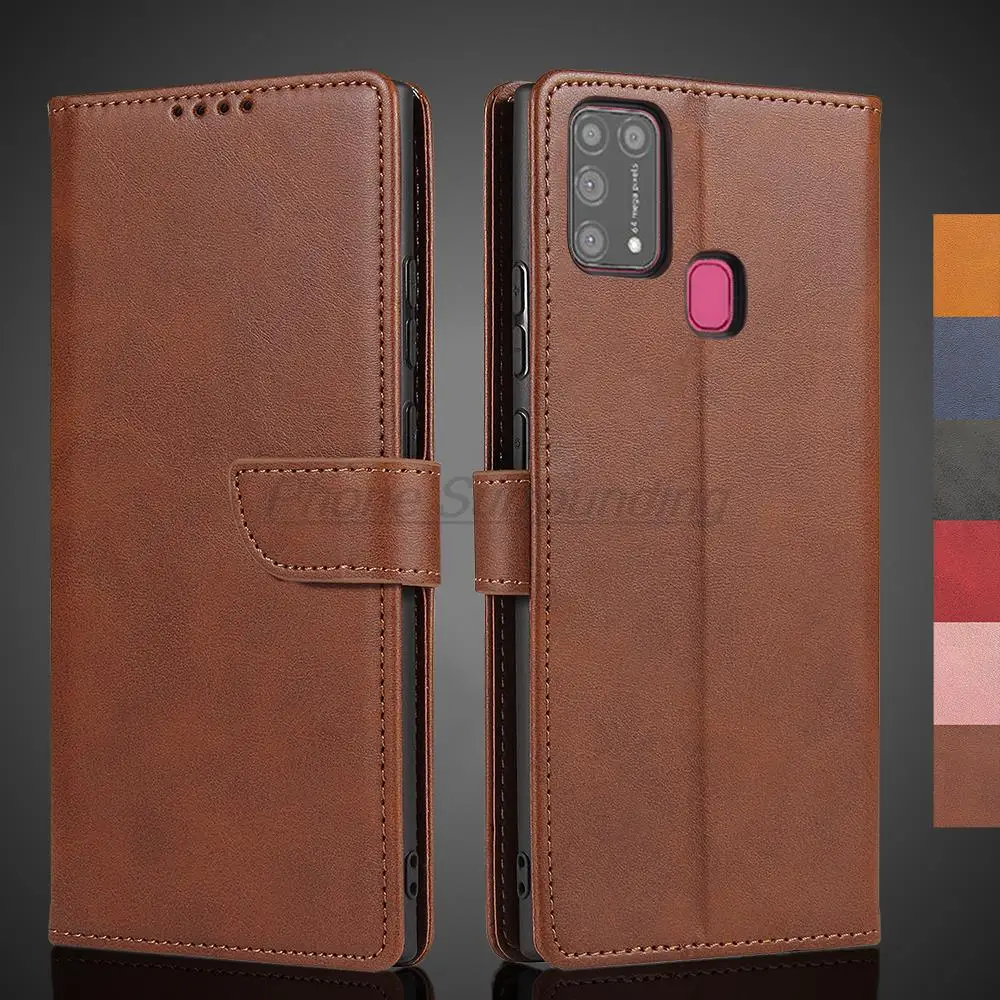 Funda de cuero Pu para Samsung Galaxy M31, M30s, M21, M20, M33, 5G, M40s, M42, M32, M22, M11, M12, M10, M30