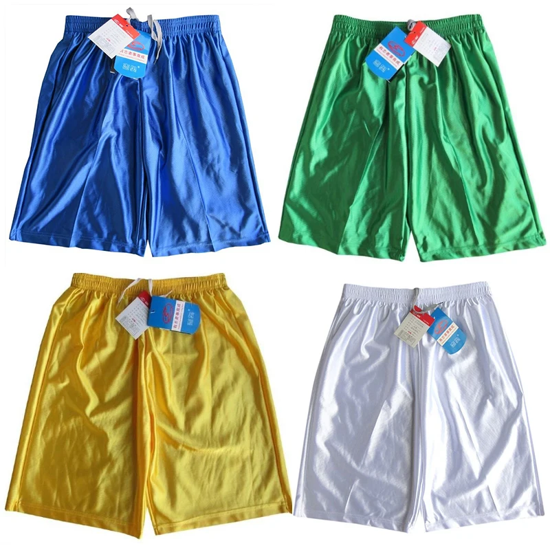 

Summer Men's Glossy Running Pockets Shorts Outdoor Casual Fitness Plus Size Basketball Sports Women Bottoms