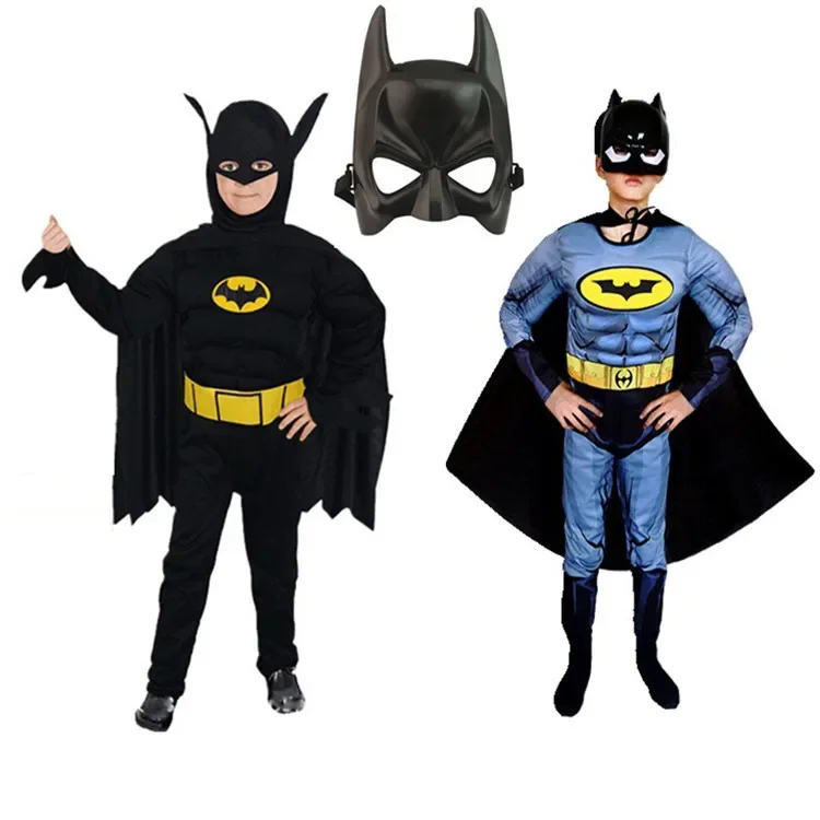 Halloween Children's Costume Hero Alliance Batman Iron Man American Commander Batman Lightning Man Clothes Cosplay Costume