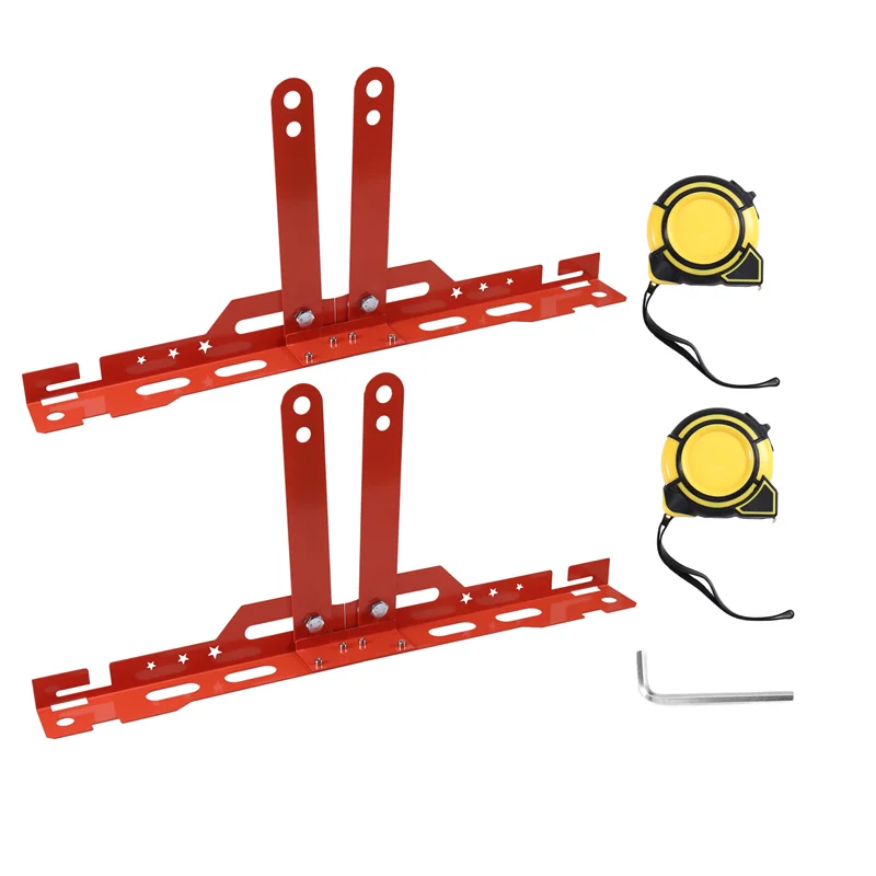 AB56-Car Wheel Alignment Tool Plates Adjustable Automotive Wheel Leveling Aligner Wheel Alignment Tool