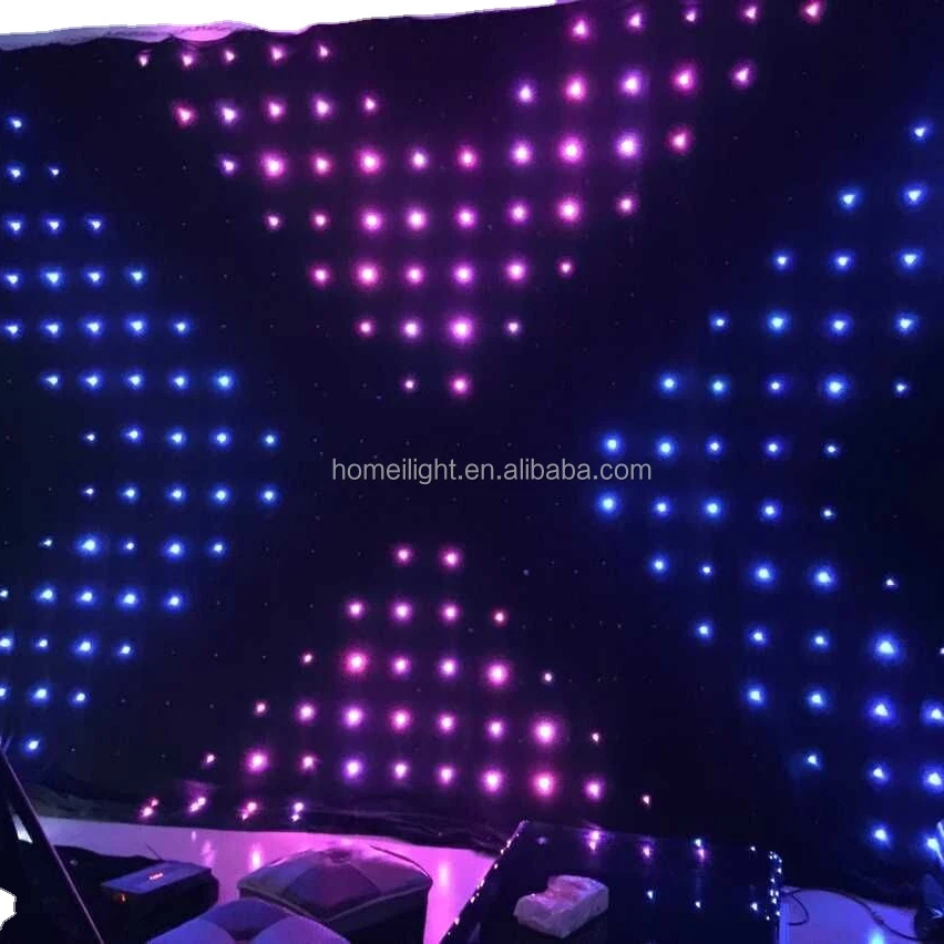 

Огнестойкая RGB Vision Curtain DJ Light Video Curtain для дискотеки, вечеринки, клуба, бара, диджея, шоу, сцены