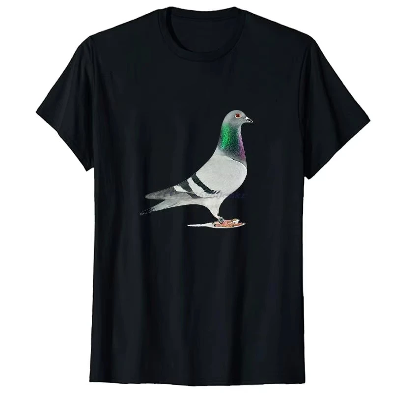 Vogel Fliege Tier Taube Mode Grafik T Shirts Sommer Neue Shirts und T-Shirts Baumwolle Kurzarm T-Shirts Herren Kleidung