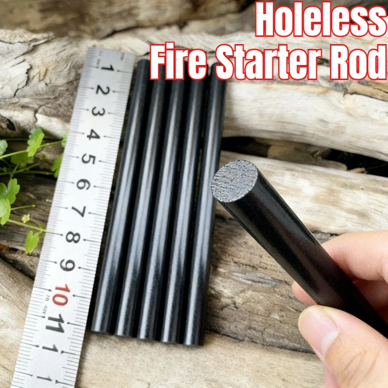 Large Fire Starter No Scraper Included for Outdoor Camping Hiking, Emergency Bushcraft Survival Fire Starting Tool