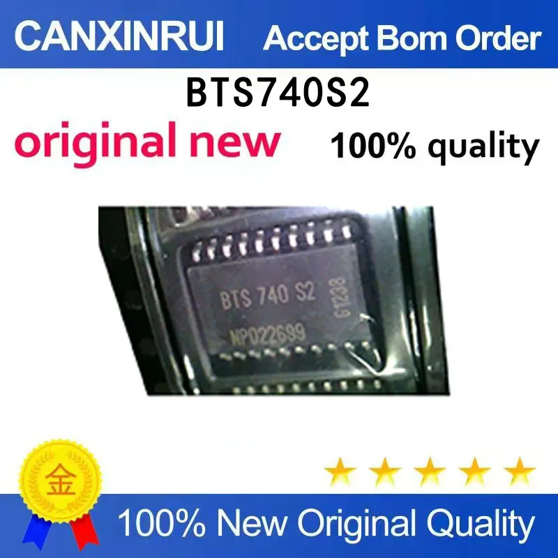 

(5-100 pieces)Brand new original BTS740S2 SOP-20 Mazda 3/Control turn signal chip in stock