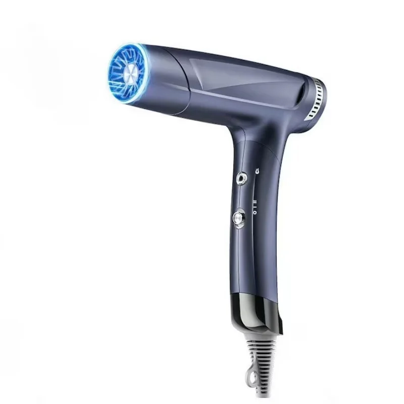 Portable Folding Travel Hair Dryer with Negative Ions, High-Speed ​​Brushless Motor, Universal Voltage, Suitable for Hotels
