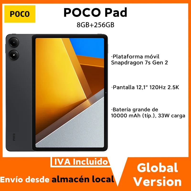 Enjoy Unmatched Entertainment with Xiaomi Poco Pad 12.1 Wi-Fi (8GB/256GB) at an Exclusive Deal!