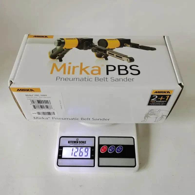 Mirka Grinding Card Pneumatic Belt Machine Small Hand-held  Machine Sheet Metal Solder Joint Trimming Grinding Polishing