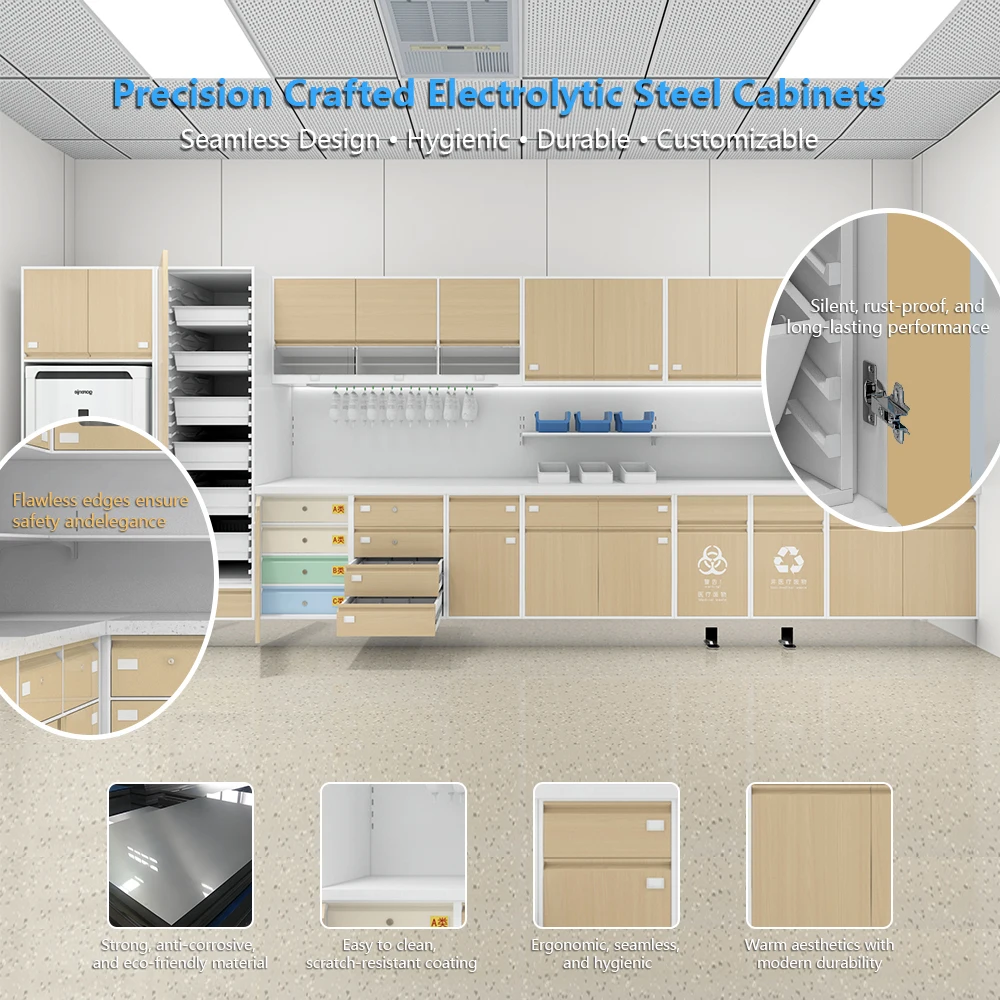 Combination Medical File Cabinet For Hospital Clinic School Gym & Workshop-Modern Design Furniture Product