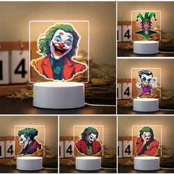 World Famous Anime Movie Actor Man Figure 3D LED Night Light Girl Boy Women's Home Bedroom Decoration Holidat Birthday Gift