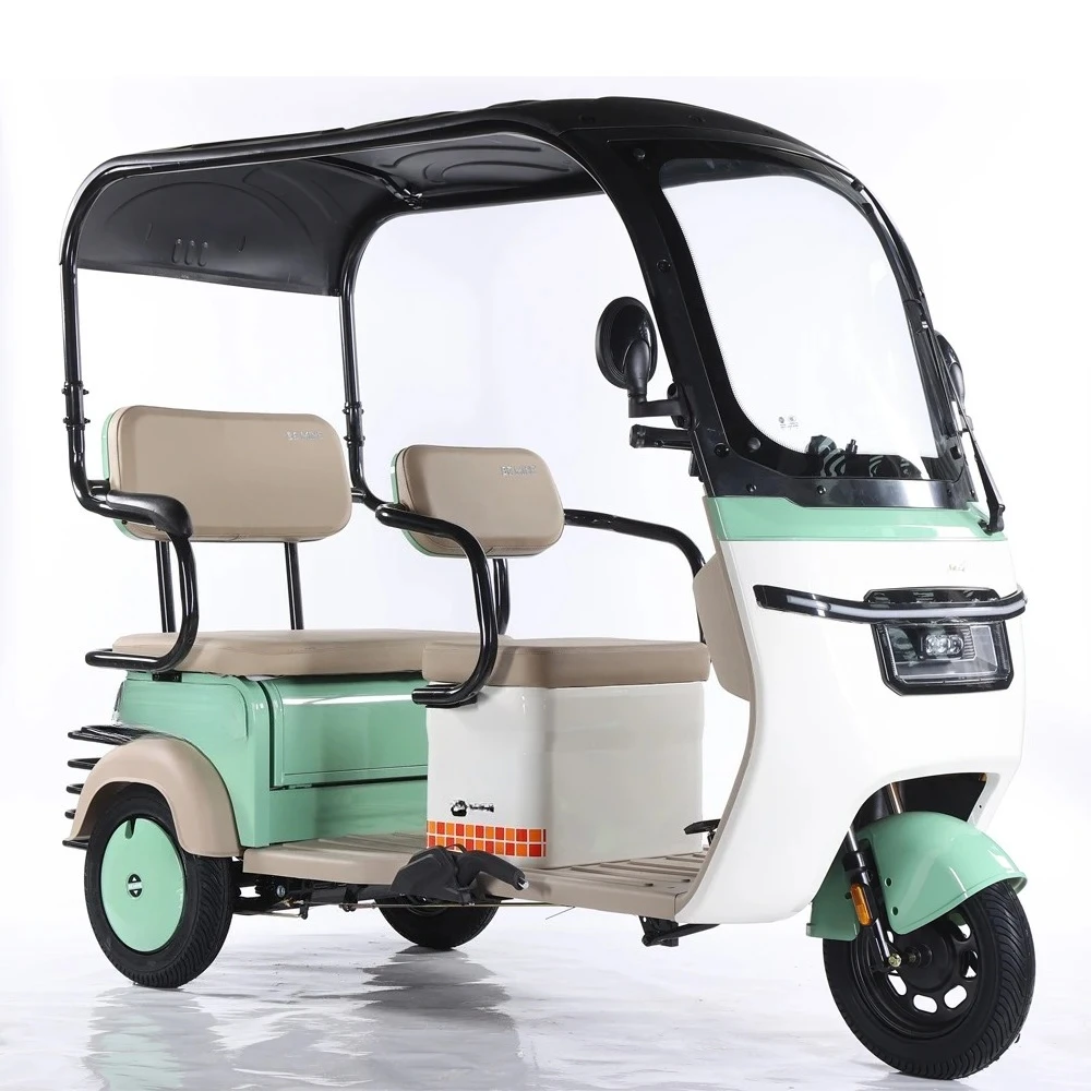 

Electric Trike for Adults - 600W 60V Three-Wheel Motorcycle, 32km/h, Open Design, Cargo & Commuter Tricycle