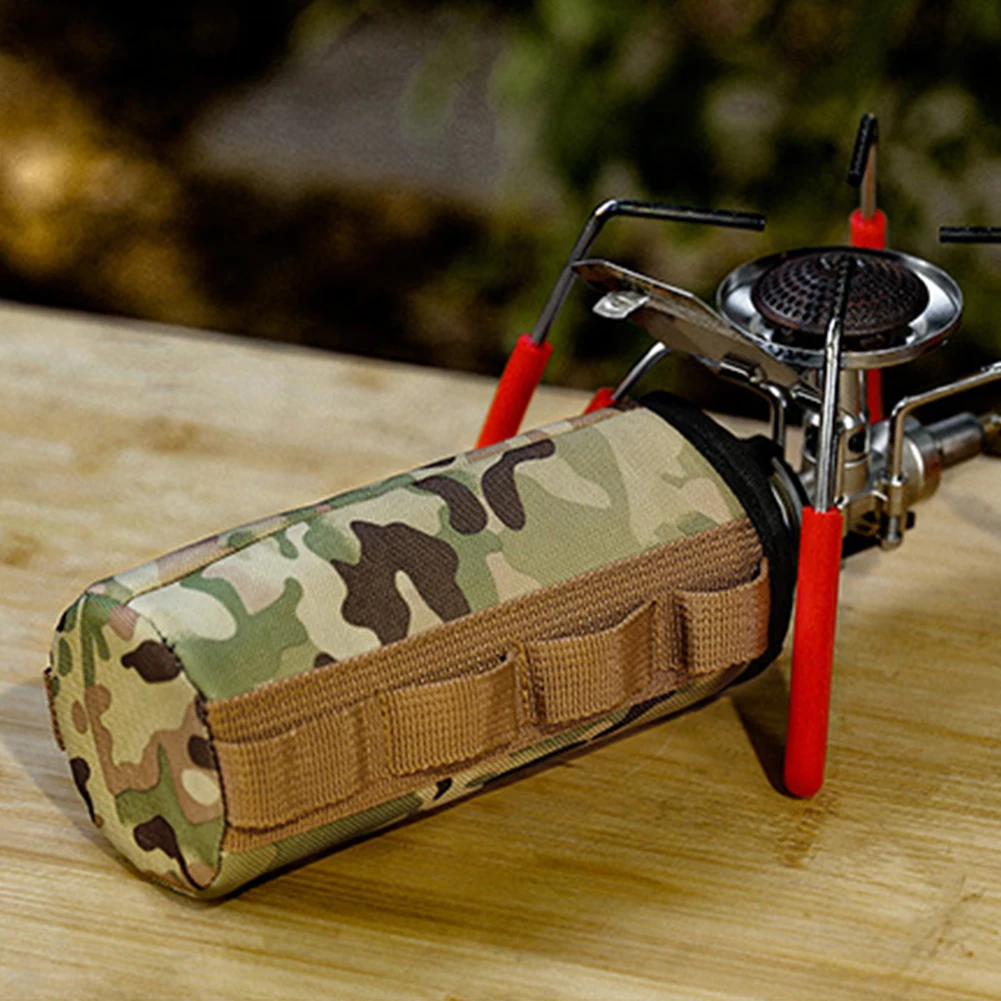 Protector portátil de propano y butano ventilado, suministros de cocina para senderismo, accesorios de tanque de cilindro de Gas para tanque de combustible
