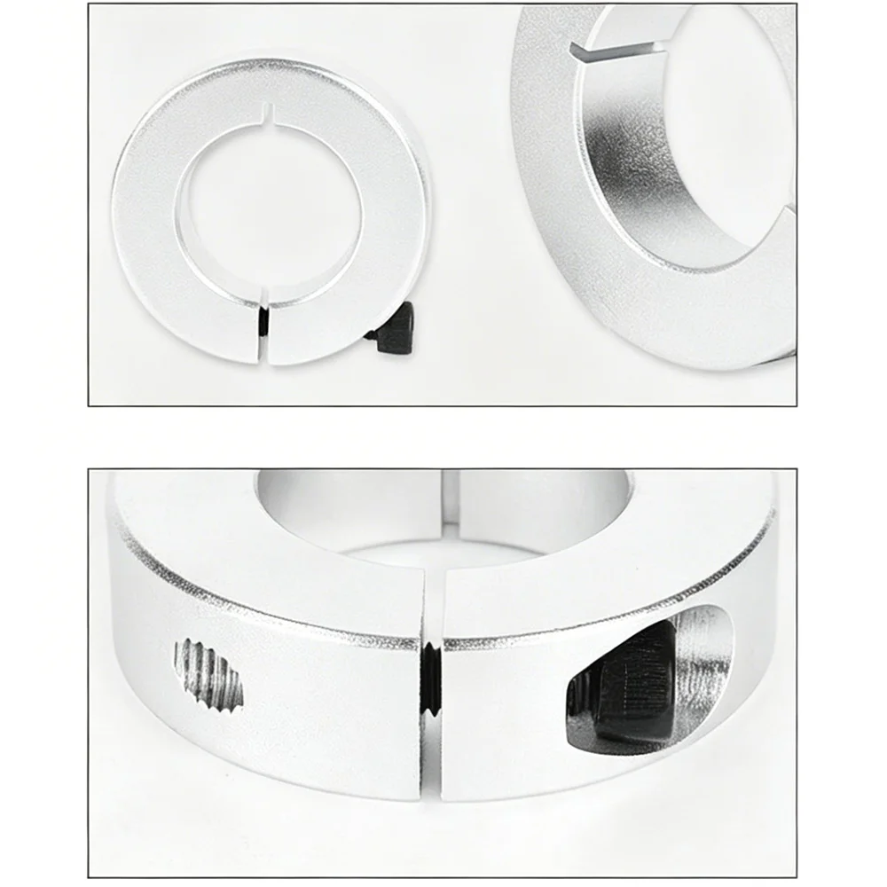 

1Pc Split Shaft Collar Clamping Set Screw Shaft Lock Retaining Ring for Optical Shaft Linear Motion Bearing Guide Bushing