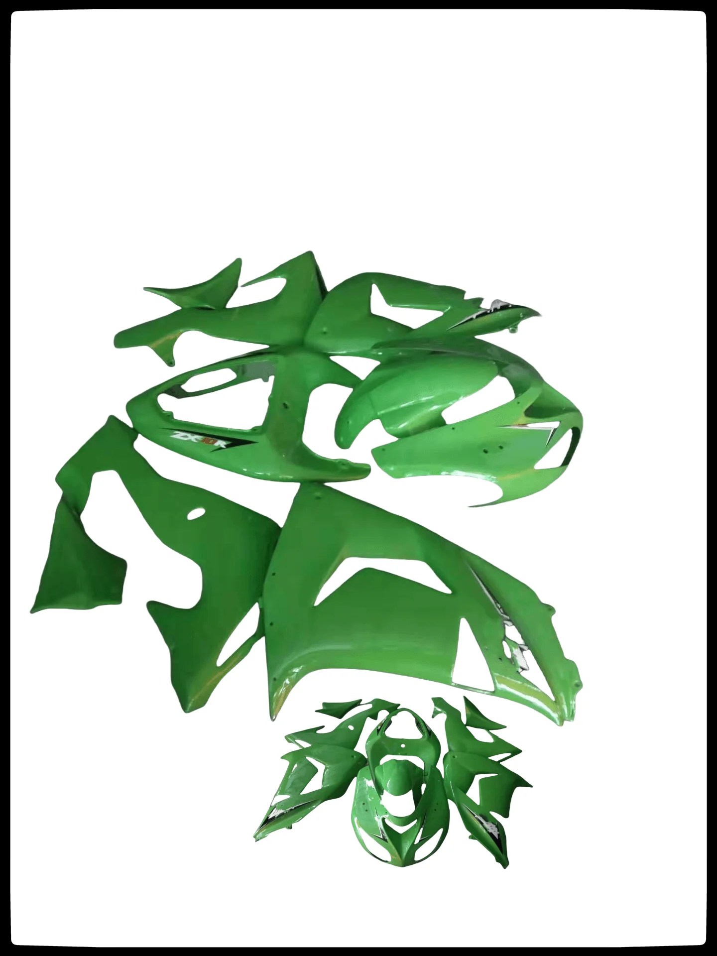 

Suitable For KAWASAKI ZX10R 06 07 Motorcycle Full Plastic whole green Fairings ZX 10R 2006 2007 Fairing Kit