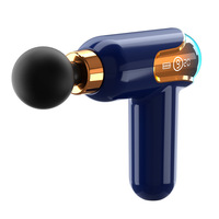 Mini spot high-value smart LCD handheld relaxation muscle home massage fitness electric portable fascia gun