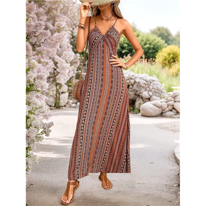 

Womens Spaghetti Strap Dress Summer Dresses Beach Cover Ups Casual Sundresses
