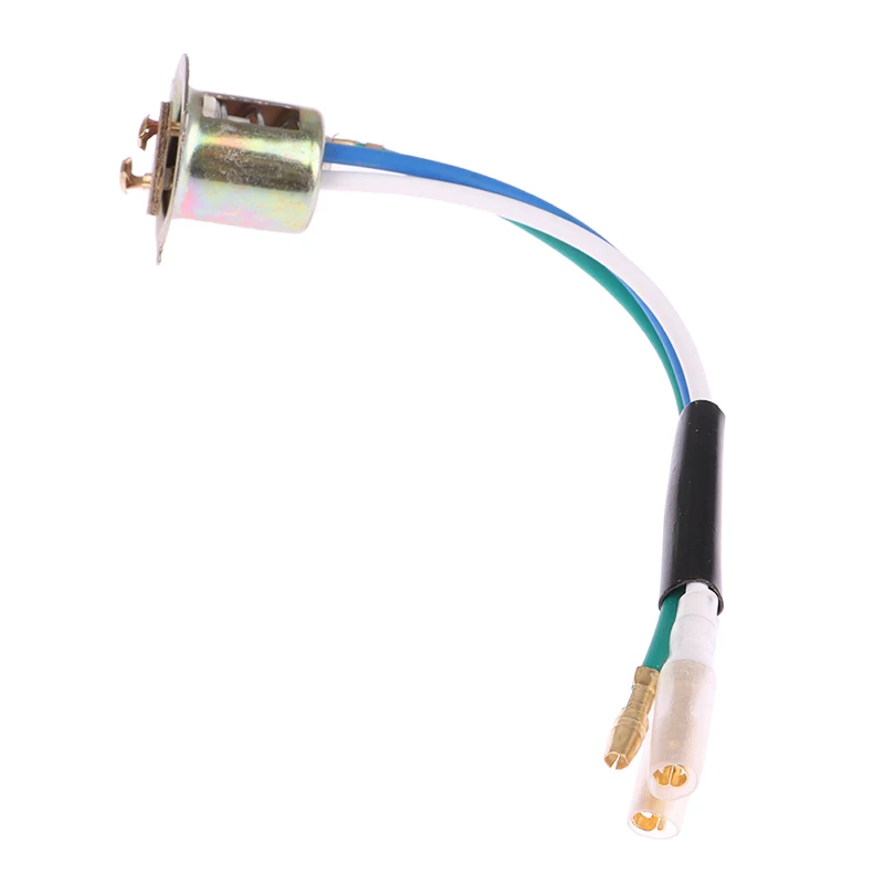 Headlight Bulb Socket Lamp Holder Ignitor Wire Motorcycle Electric Vehicle Single Claw Headlight Lamp Holder